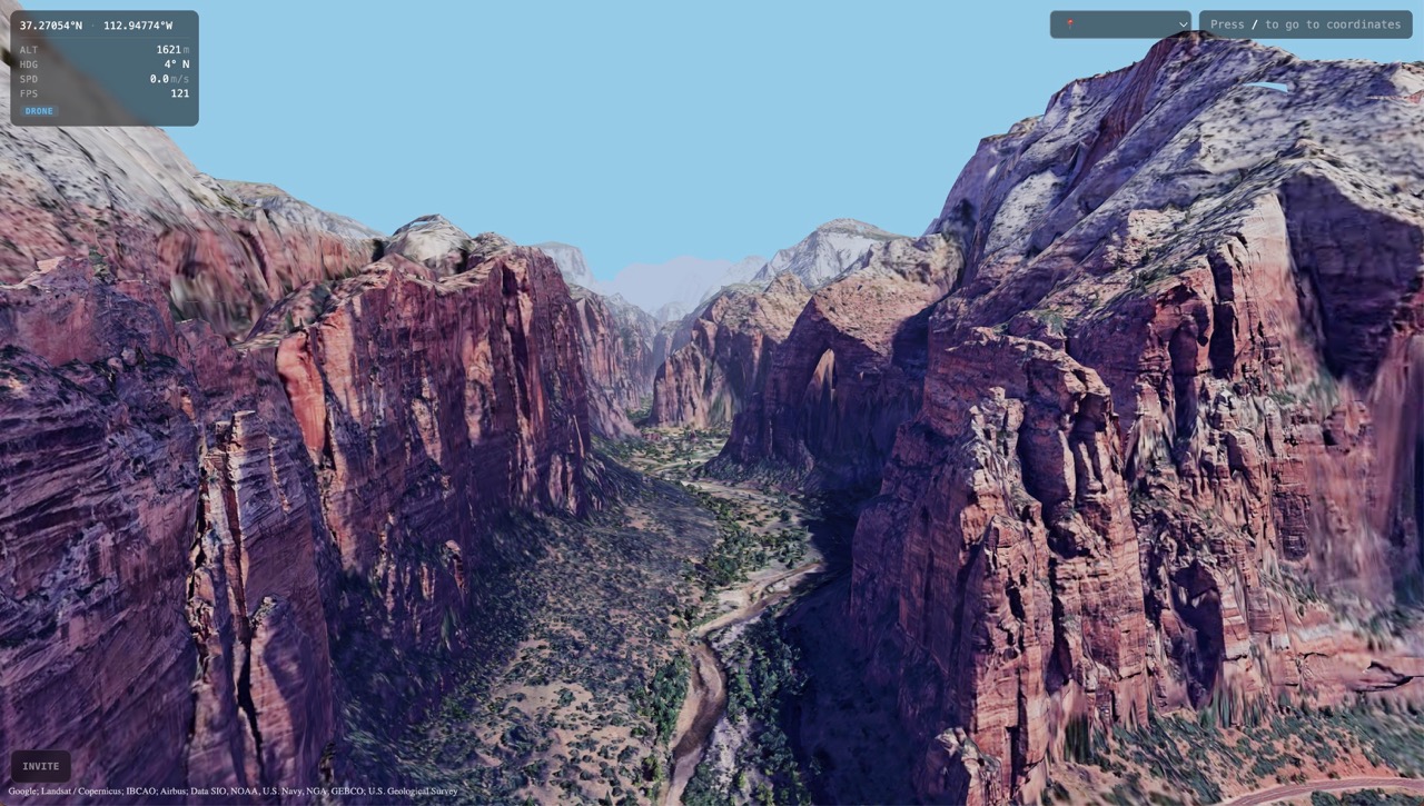 Canyons screenshot